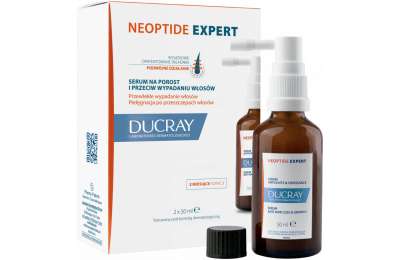 DUCRAY Neoptide - Лосьон от хронического выпадения волос, 2x50 ml